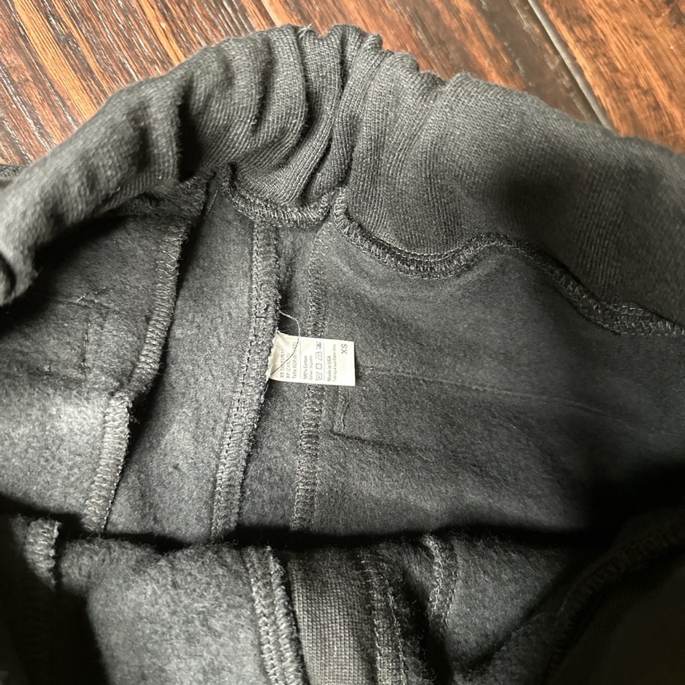 100% cotton sweatpants drawstring waist Los Angeles Apparel basic casual unisex - Picture 2 of 4